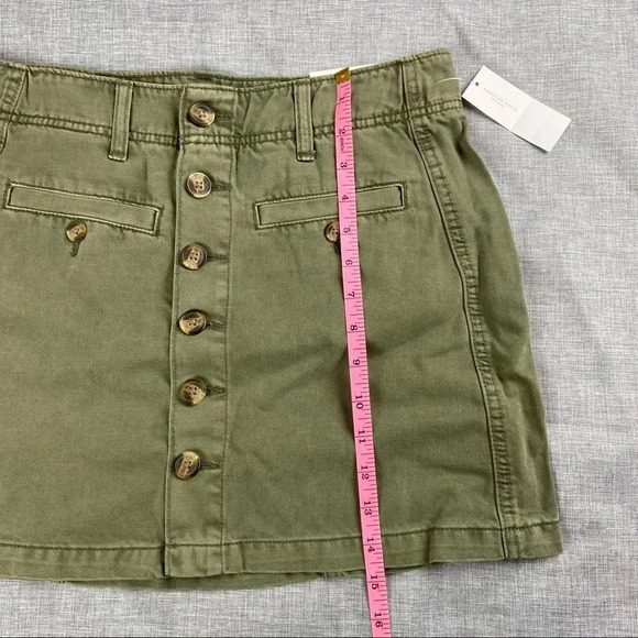 American Eagle Outfitters Button Front Skirt NWT - Picture 9 of 9